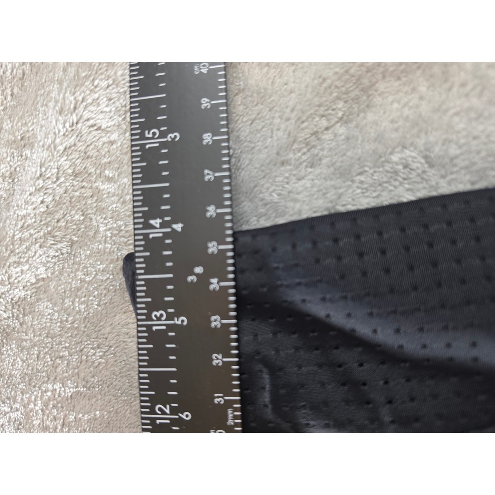 Fabletics Motion365+ Black Mesh Panel High Waisted Leggings Women Size M 7/8 - Picture 6 of 8